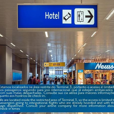 Tryp By Wyndham Sao Paulo Airport - Hotel De Transito Terminal 3 -Lado Ar - Area Restrita A Passageiros Ja Embarcados - Piso 1 Guarulhos Exteriér fotografie