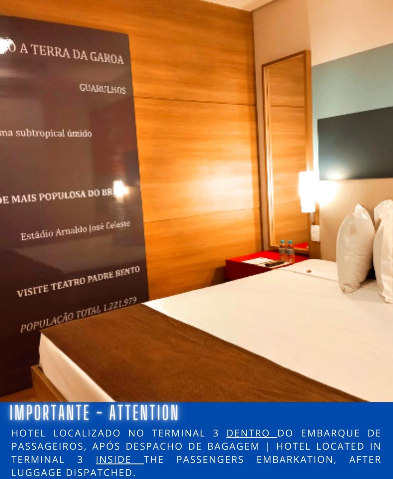 Tryp By Wyndham Sao Paulo Airport - Hotel De Transito Terminal 3 -Lado Ar - Area Restrita A Passageiros Ja Embarcados - Piso 1 Guarulhos Exteriér fotografie