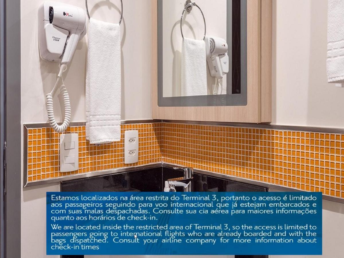 Tryp By Wyndham Sao Paulo Airport - Hotel De Transito Terminal 3 -Lado Ar - Area Restrita A Passageiros Ja Embarcados - Piso 1 Guarulhos Exteriér fotografie