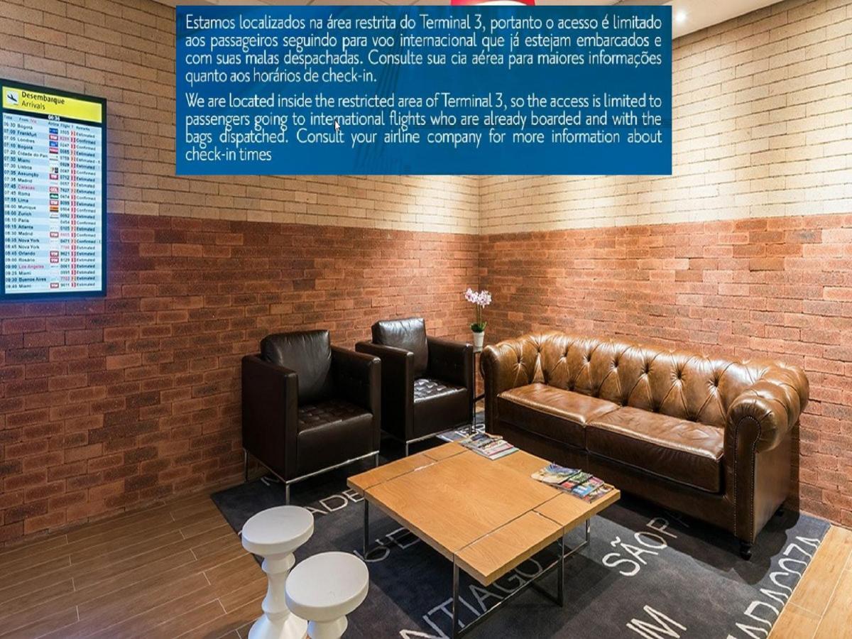 Tryp By Wyndham Sao Paulo Airport - Hotel De Transito Terminal 3 -Lado Ar - Area Restrita A Passageiros Ja Embarcados - Piso 1 Guarulhos Exteriér fotografie